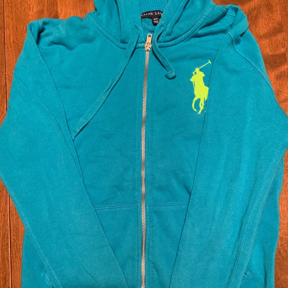 Ralph Lauren Zip Up Hoodie